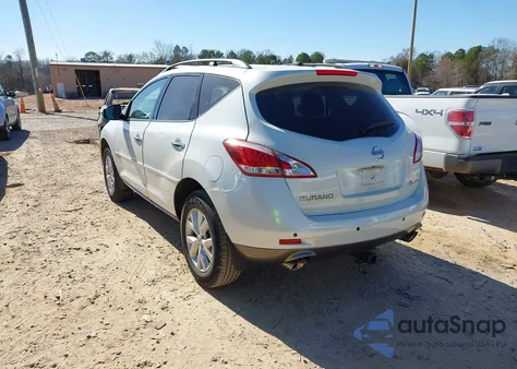 2011 Nissan Murano Sl z USA, uszkodzony, nr VIN JN8AZ1MW9BW153155